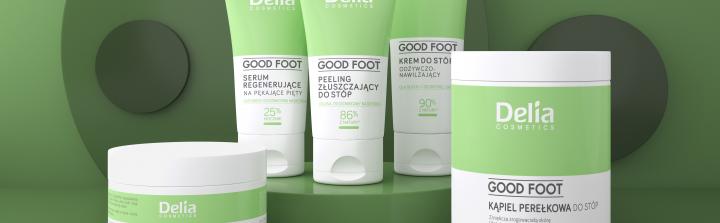 Nowa gama Good Foot marki Delia – pięć kroków w kierunku pięknych stóp